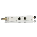 RS PRO Pneumatic Solenoid Valve 1/2 Inch Port, 5/3 PC, G Thread, Aluminium Body, 10 Bar, Single Solenoid, Model 176-2124