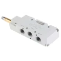 RS PRO Pneumatic Solenoid Valve 5/2 Monostable Solenoid, G 01V Series, 1/4 in Port Size, Aluminium Body 176-2132