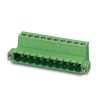 Phoenix Contact IC 2.5/2-STGF-5.08 Series Pluggable Terminal Block, 2 Contacts, 5.08 mm Pitch, 1 Row, 12A, 320V 1825501