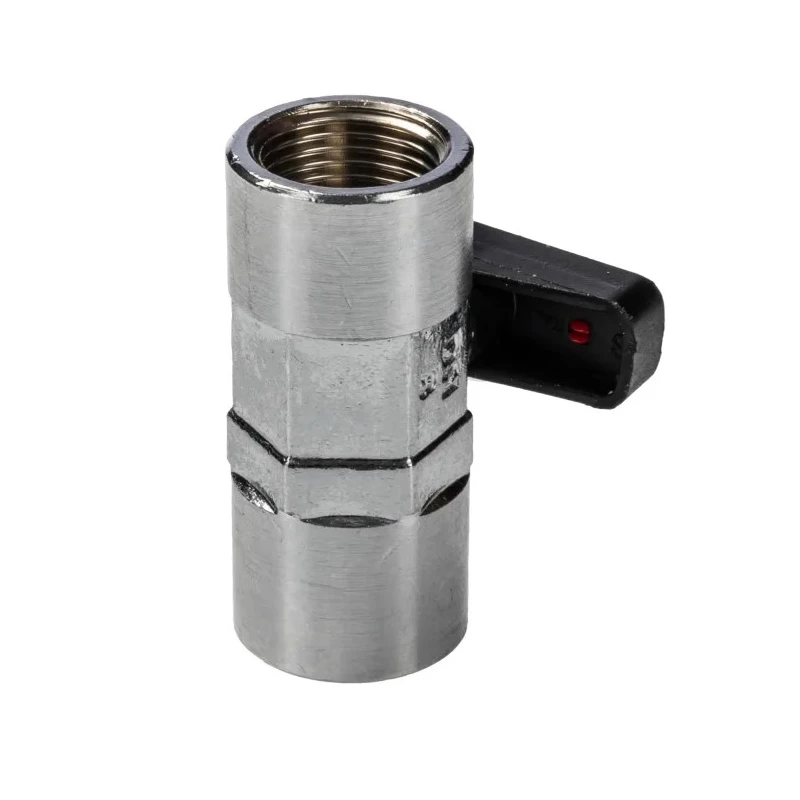 RS PRO Handle Micro Valve GHILUX 6400 Series, Brass, R 3/8 Port, 20 Bar, Manual, Red Control, Model 176-2140