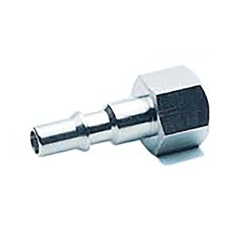 RS PRO Nickel Plated Brass Coupler Nipple 3/8 in Male Thread, 0.38 in Hose Barb, 12 bar, 80°C, 176-1954