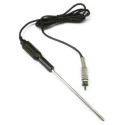 Hanna Instruments Temperature Probe, Phono Plug Connector, 1m Cable, 120°C Max, ±0.5°C Accuracy HI7669/2W