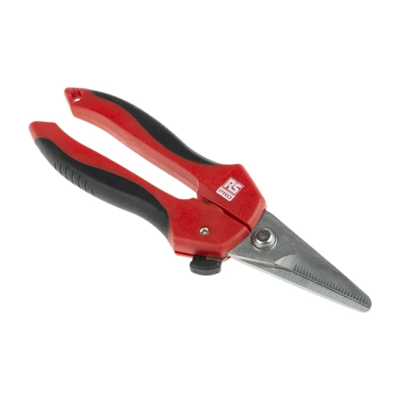 RS PRO 190mm General Purpose Tin Snip Stainless Steel Blades, Ergonomic Handles 176-3426