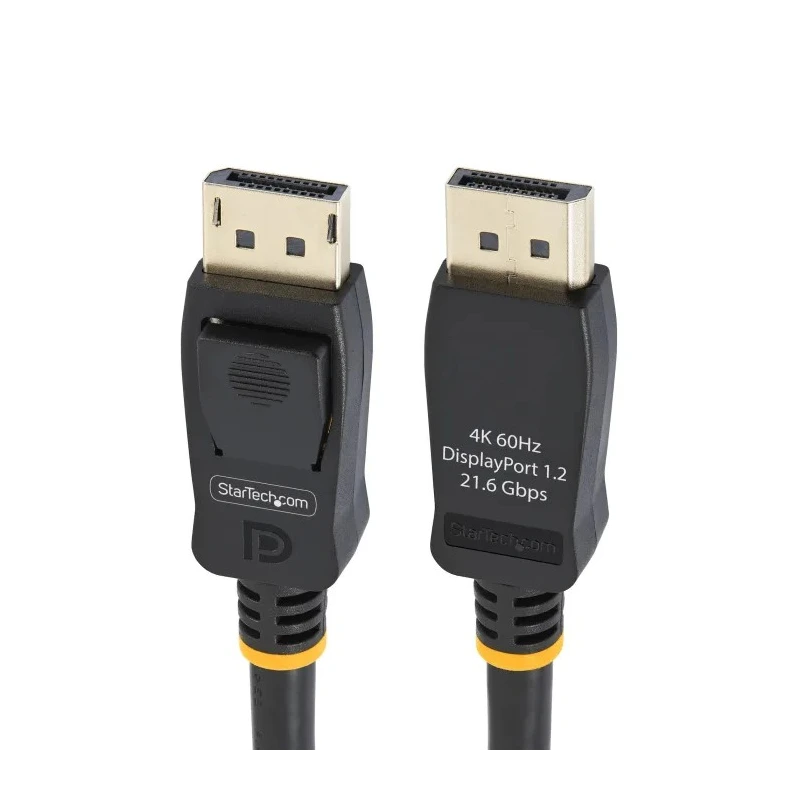 RS PRO DisplayPort Cable 3 m, Male to Male, Polyvinyl Chloride Jacket, 4K Support DISPLPORT10L