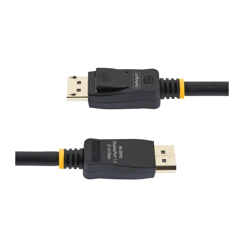 RS PRO DisplayPort Cable 3 m, Male to Male, Polyvinyl Chloride Jacket, 4K Support DISPLPORT10L