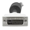 RS PRO Male DVI-D Dual Link to Male DVI-D Cable 5m Polyvinyl Chloride Black DVIDDMM5M