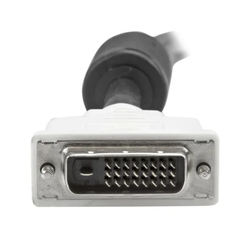 RS PRO Male DVI-D Dual Link to Male DVI-D Cable 5m Polyvinyl Chloride Black DVIDDMM5M