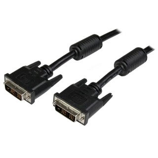 RS PRO DVI-D Single Link Male to Male Cable 3m Polyvinyl Chloride Black DVIDSMM3M