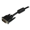 RS PRO DVI-D Single Link Male to Male Cable 3m Polyvinyl Chloride Black DVIDSMM3M