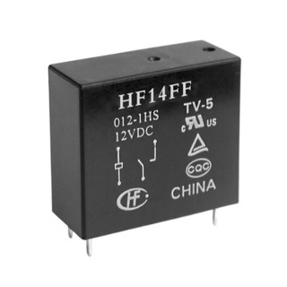 Hongfa Europe GMBH PCB Power Relay 24V DC Coil 10A SPST HF14FF/024-1HTF