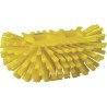 Vikan Hard Bristle Scrubbing Brush, Polyester, Yellow Handle, 40mm Bristle, Tank Brush 70376