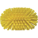 Vikan Hard Bristle Scrubbing Brush, Polyester, Yellow Handle, 40mm Bristle, Tank Brush 70376