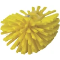 Vikan Hard Bristle Scrubbing Brush, Polyester, Yellow Handle, 40mm Bristle, Tank Brush 70376
