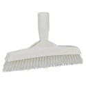 Vikan Hard Bristle White Scrubbing Brush, Polyester, 40mm Bristle Length, Crevice Scrub Brush 70405