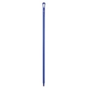 Vikan Polypropylene Broom Handle, Purple, 1.3 m Length, 34 mm Diameter, Non-Telescopic, Food Handling Use 29608