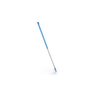 Vikan Blue Polypropylene Anodised Aluminium Broom Handle 1.51m Screw Fitting 31mm Diameter 29373