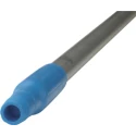 Vikan Blue Polypropylene Anodised Aluminium Broom Handle 1.51m Screw Fitting 31mm Diameter 29373