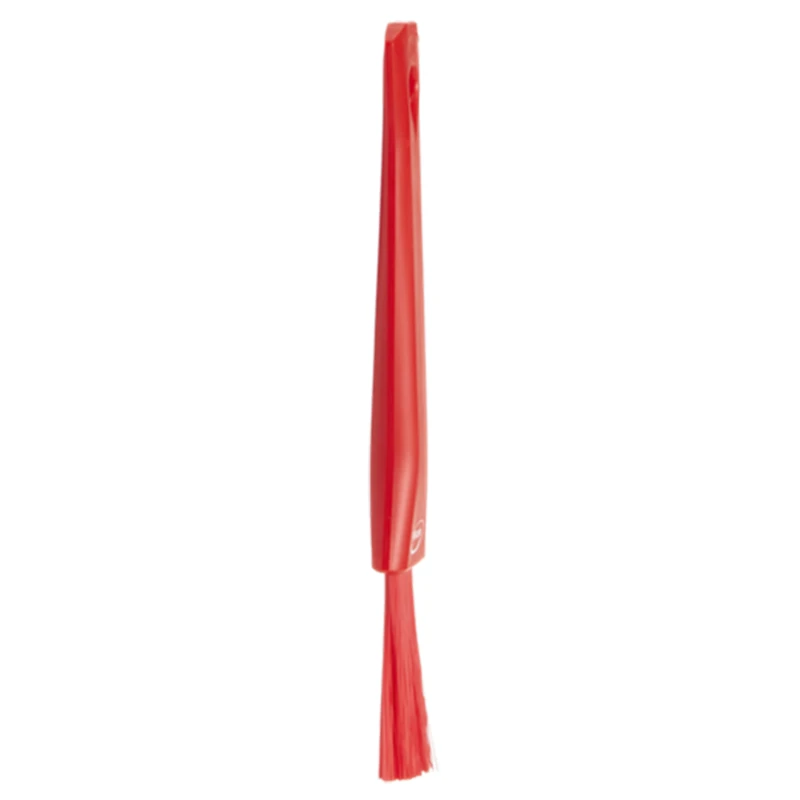 Vikan Red Scrubbing Brush, Polyester Bristles, 57 mm Bristle Length, 5551304