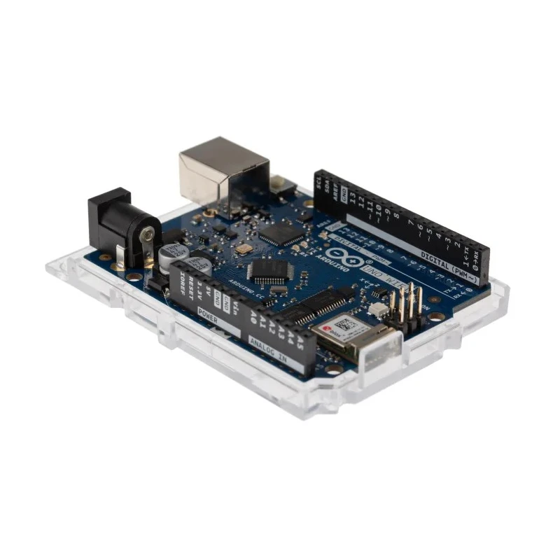 Arduino UNO WiFi Rev 2 Development Board ABX00021, ATmega4809 MCU, ECC608 Crypto Chip, 5V, 14 Digital I/O, WiFi, IMU
