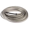 TE Connectivity Expandable Braided Tin Plated Copper Cable Sleeve, Silver, 10m, 8 mm Max Diameter, INSTALITE LWB-101-6.0(10)