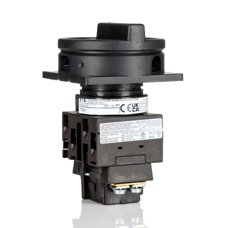 Eaton 3-Pole Flush Isolator Switch  IP65 20A 5.5kW Rotary Handle, 690V AC