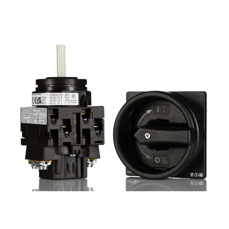 Eaton 3-Pole Flush Isolator Switch IP65, 20A, 5.5 kW T0-2-8900/EA/SVB-SW