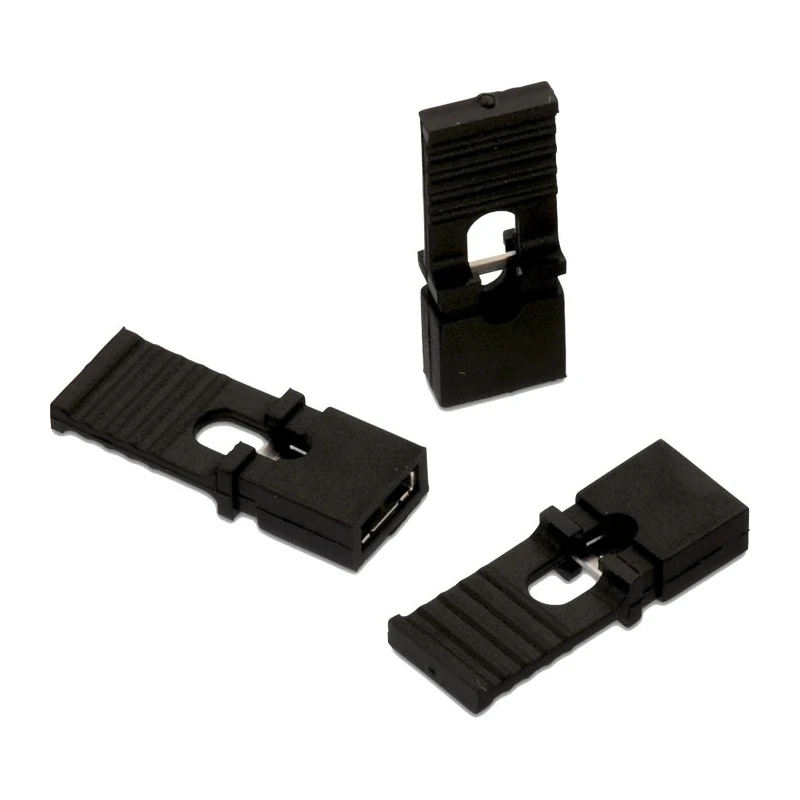 Wurth Elektronik WR-PHD Jumper Straight Female Black, 3 Way, 1 Row, 2.54mm Pitch, Nylon, 609002115121