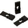 Wurth Elektronik WR-PHD Jumper Straight Female Black, 3 Way, 1 Row, 2.54mm Pitch, Nylon, 609002115121