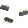 Wurth Elektronik WR-PHD Series Right Angle Through Hole PCB Socket, 16-Contact, 2 Row, 2.54 mm Pitch Surface 610116249221