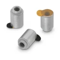 Wurth Elektronik Round Steel Spacer, SMT Mount, M3 Internal Thread, Tin Surface, 1mm, 9774010360R