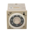Omron Multifunction DIN Rail Timer Relay , 2-Contact DPDT, 24V AC/48V AC/12–48V DC, 0.05 s–300 h, IP40, Adjustable H3CR
