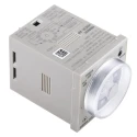 Omron DIN Rail Timer Relay Multifunction, 2-Contact DPDT, AC 100–240V / DC 100–125V, Time Range H3CR-AP AC100-240/DC100-125