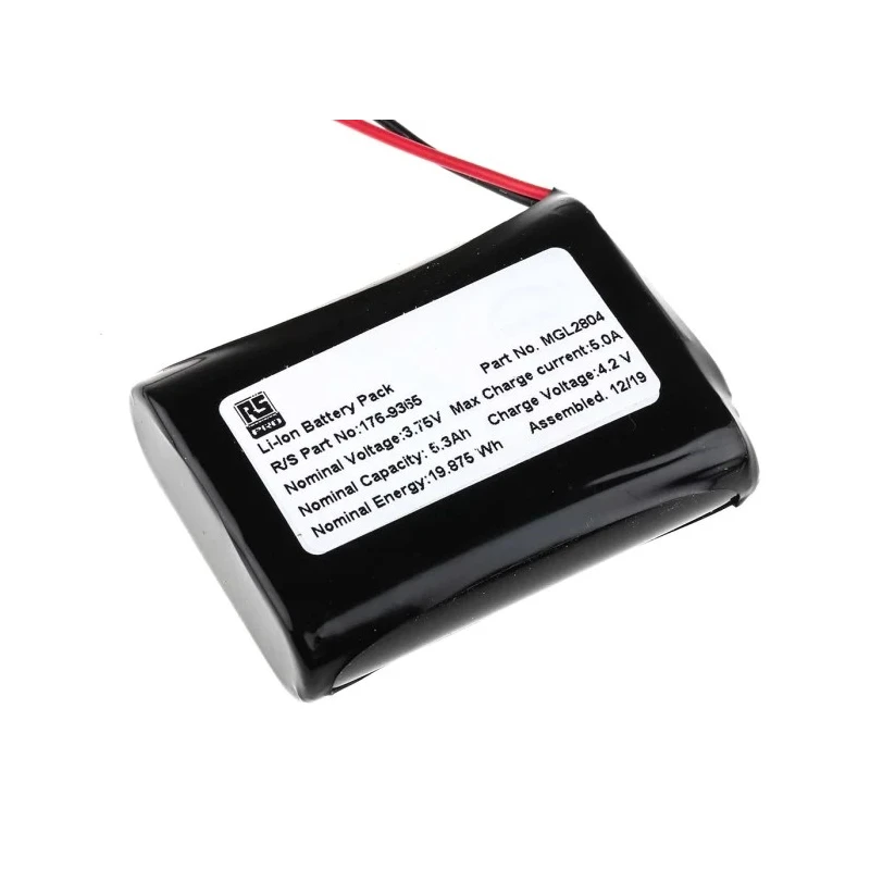 ENIX Energies Lithium-ion Rechargeable Battery Pack 3.6V 5.3Ah Flying Lead 176-9365