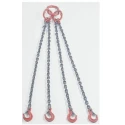 RS PRO Chain Sling, 2 m Length, 7 mm Width, 4.2 t Straight Pull Load, Hook to Eye, 674-190