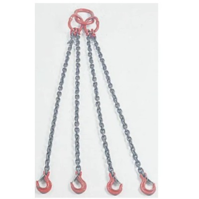 RS PRO Chain Sling, 2 m Length, 7 mm Width, 4.2 t Straight Pull Load, Hook to Eye, 674-190