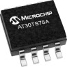Microchip Digital Output Voltage Temperature Sensor, Surface Mount, SOIC Package, I2C/SMBus Interface, ±3°C AT30TS75A