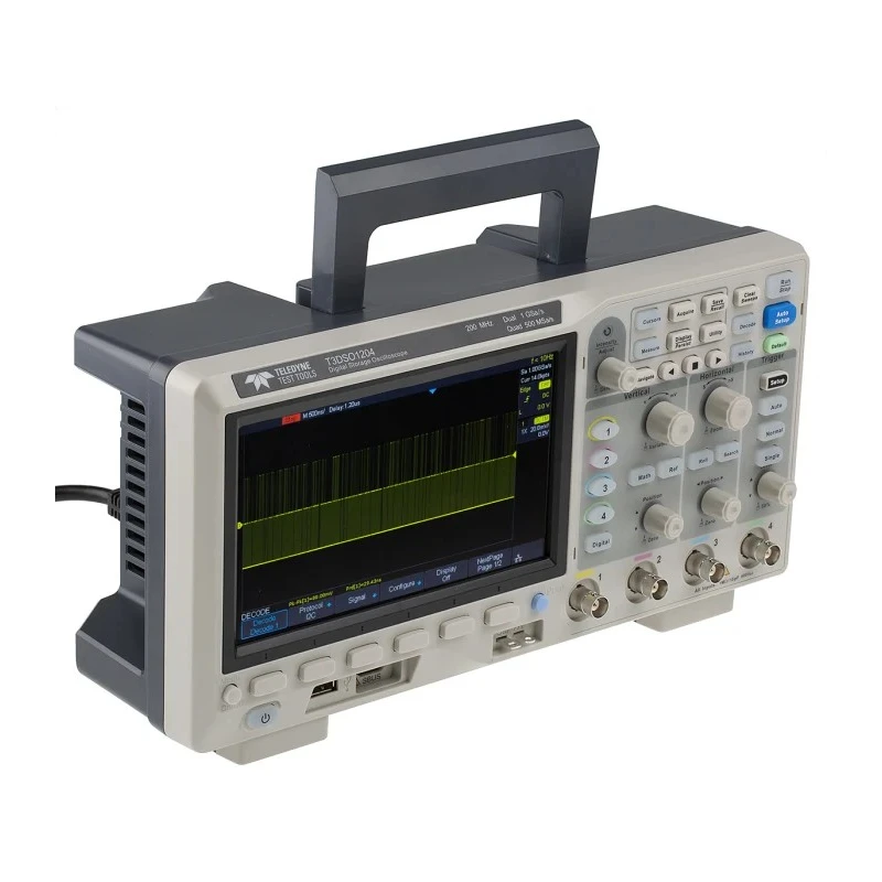 Teledyne LeCroy  200 MHz Bench Digital Oscilloscope, 4 Channels, USB, 1 GSa/s, T3DSO1000 Series