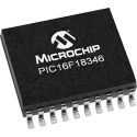Microchip PIC16F18346 8-bit Microcontroller, 32 MHz, 28kB FLASH, 20-Pin SOIC PIC16F18346-I/SO