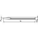 Ersa Soldering Iron Tip 4.8 mm Chisel, 116 mm Length, for ERSA 80S, 80 W, EN 61340-5-1 082KD