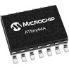 Microchip 8-bit AVR Microcontroller , 20MHz, 4kB FLASH, 14-Pin SOIC ATTINY44A