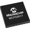 Microchip 16-Channel I/O Expander QFN 28, Surface Mount, 10MHz, 1.8 - 5.5V MCP23017T-E/ML