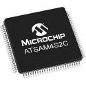 Microchip ARM Cortex M4 SAM4S Microcontroller , 120 MHz, 128kB Flash, 64kB SRAM, 100-Pin LQFP