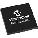 Microchip 16-bit AVR Microcontroller, 32 MHz, 32kB Flash, 64-Pin TQFP ATXMEGA32D3