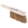 Cottam Soft Bristle Black Scrubbing Brush, Natural Coco Bristle, Hand Brush, Black Handle 673-967