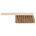 Cottam Soft Bristle Black Scrubbing Brush, Natural Coco Bristle, Hand Brush, Black Handle 673-967