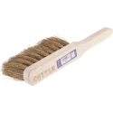 Cottam Soft Bristle Black Scrubbing Brush, Natural Coco Bristle, Hand Brush, Black Handle 673-967