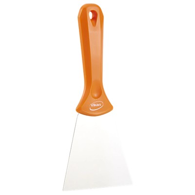 Vikan Stainless Steel Blade Plastic Hand Scraper 235mm, Ergonomic Handle, Food Grade, 1 Piece 40097