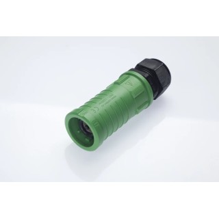 Radiall Industrial Power Connector, 400A, 1.25kV, Cable Mount, Brown, IP67, 