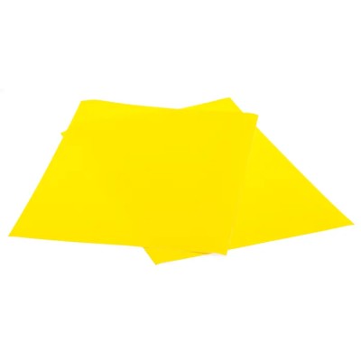 Brady Yellow Label Sheet, Laser, A4 Size, 297x210mm, 10 Labels/Sheet, High Temp & Chemical Resistant, Pack ELAT-28-747Y-10SH