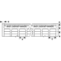Brady Yellow Label Sheet, Laser, A4 Size, 297x210mm, 10 Labels/Sheet, High Temp & Chemical Resistant, Pack ELAT-28-747Y-10SH